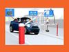 Controle veicular RFID, nenhum contato físico, automático e prático
